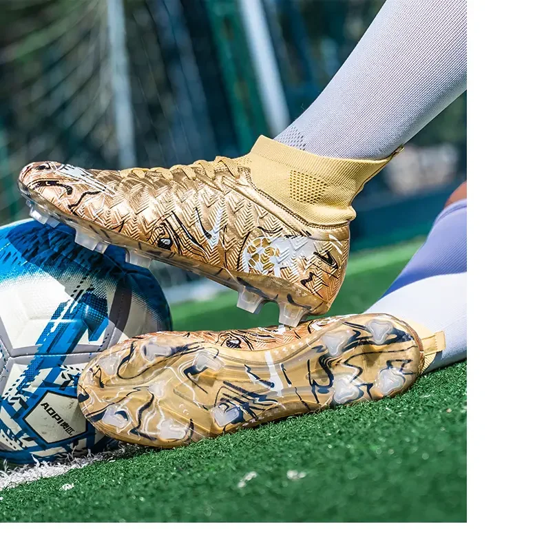 Unisex Teenager Turf Soccer Shoes Soft Cushioned Insole Wear Resistant Broken Nails Lightweight Field Athletic Sneakers
Unisex Teenager Turf Soccer Shoes Soft Cushioned Insole Wear Resistant Broken Nails Lightweight Field Athletic Sneakers