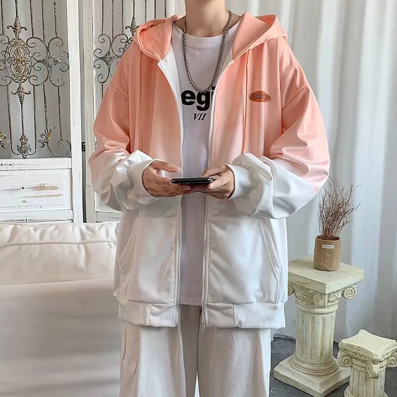 Мужская толстовка с капюшоном, повседневная свободная посадка, осень-зима, новый дизайн Sle adient, Гонконг Sle Student Faion Jaet
Мужская толстовка с капюшоном, повседневная свободная посадка, осень-зима, новый дизайн Sle adient, Гонконг Sle Student Faion Jaet