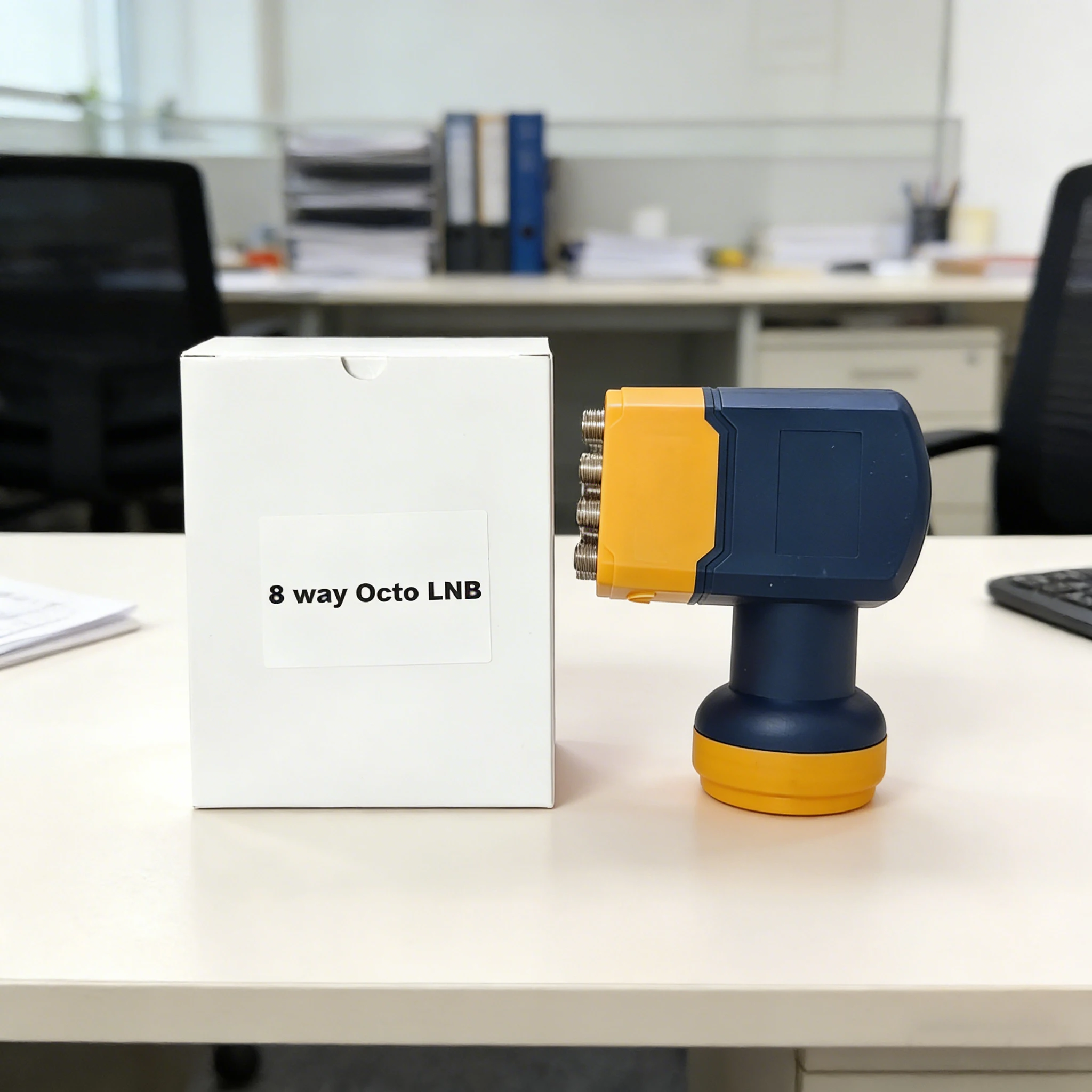 8-output Ku-band 9750-10600 satellite signal LNB with high gain and anti-interference capability
8-output Ku-band 9750-10600 satellite signal LNB with high gain and anti-interference capability