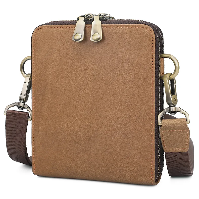 Man leather crossbody bag for men mini simple casual mobile phone bag small square bag cowhide single shoulder bag for men male
Man leather crossbody bag for men mini simple casual mobile phone bag small square bag cowhide single shoulder bag for men male