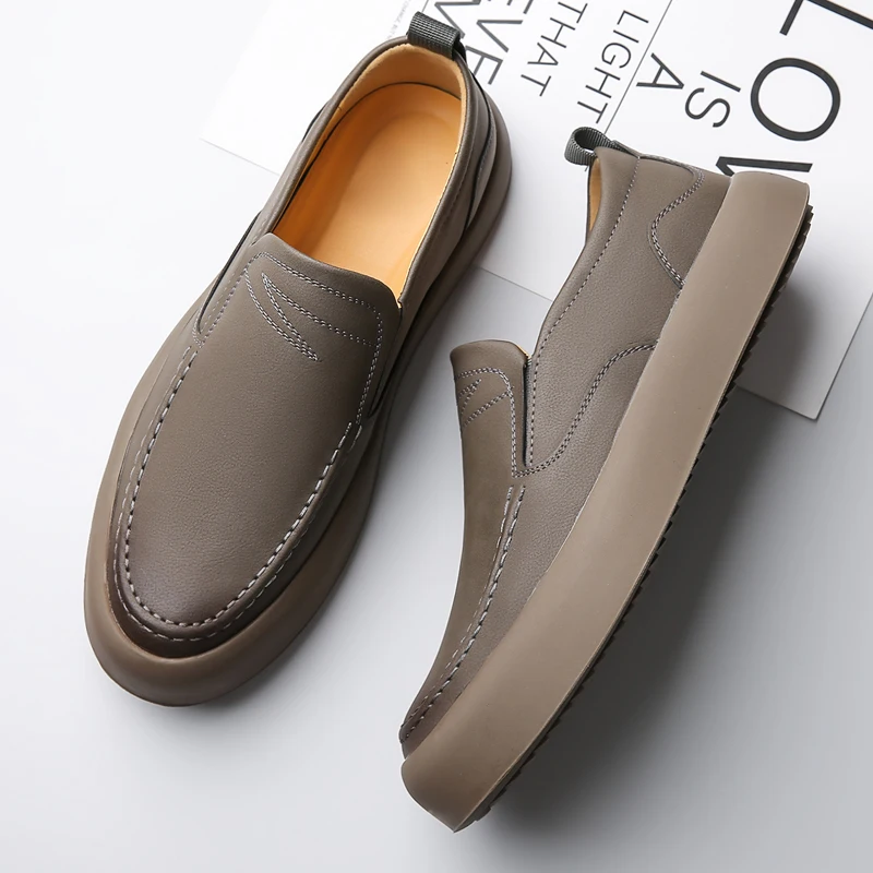 Luxury Brand Designer Men's Shoes Genuine Leather Slip On Loafers Mocasines Summer Breathable Driving Shoes Walking Men Sneakers
Luxury Brand Designer Men's Shoes Genuine Leather Slip On Loafers Mocasines Summer Breathable Driving Shoes Walking Men Sneakers