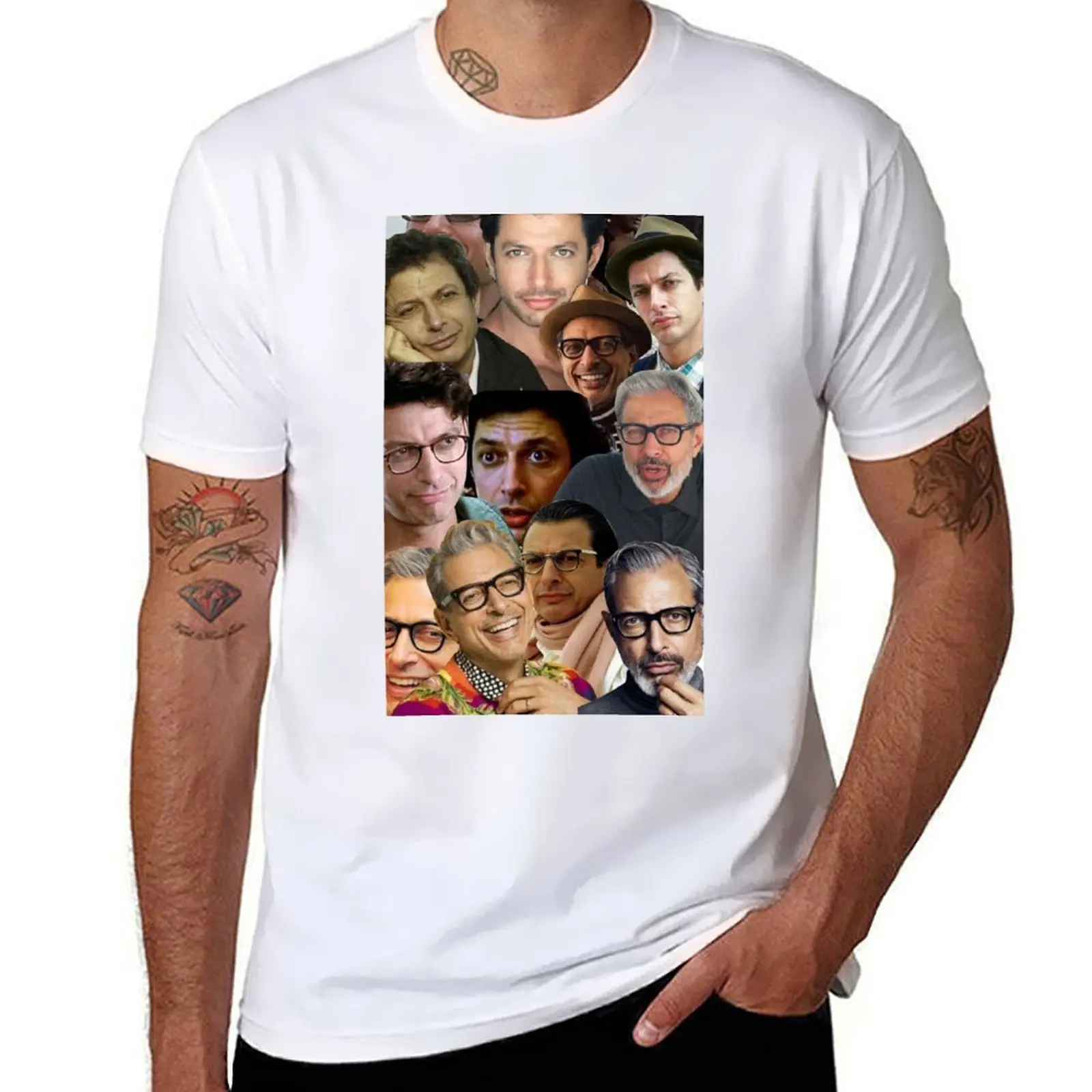 Jeff goldblum T-Shirt t shirts for man slim fit man t shirt cotton T-Shirt 
Jeff goldblum T-Shirt t shirts for man slim fit man t shirt cotton T-Shirt