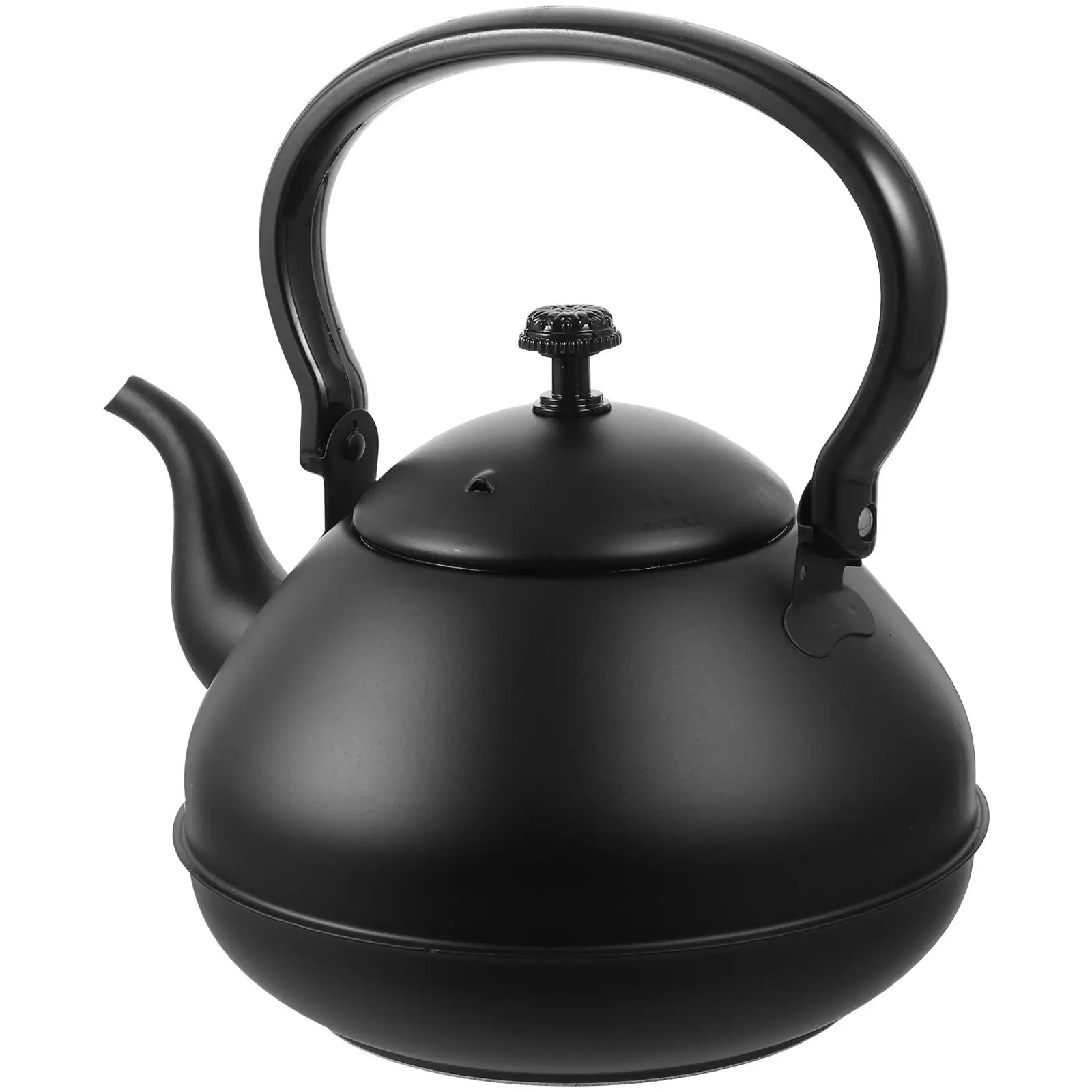 Stainless Steel Kettle 2.0L Black Teapot Ergonomic Handle Easy Clean Vintage Kitchen Boiling Pot Metal Tea Brewer
Stainless Steel Kettle 2.0L Black Teapot Ergonomic Handle Easy Clean Vintage Kitchen Boiling Pot Metal Tea Brewer