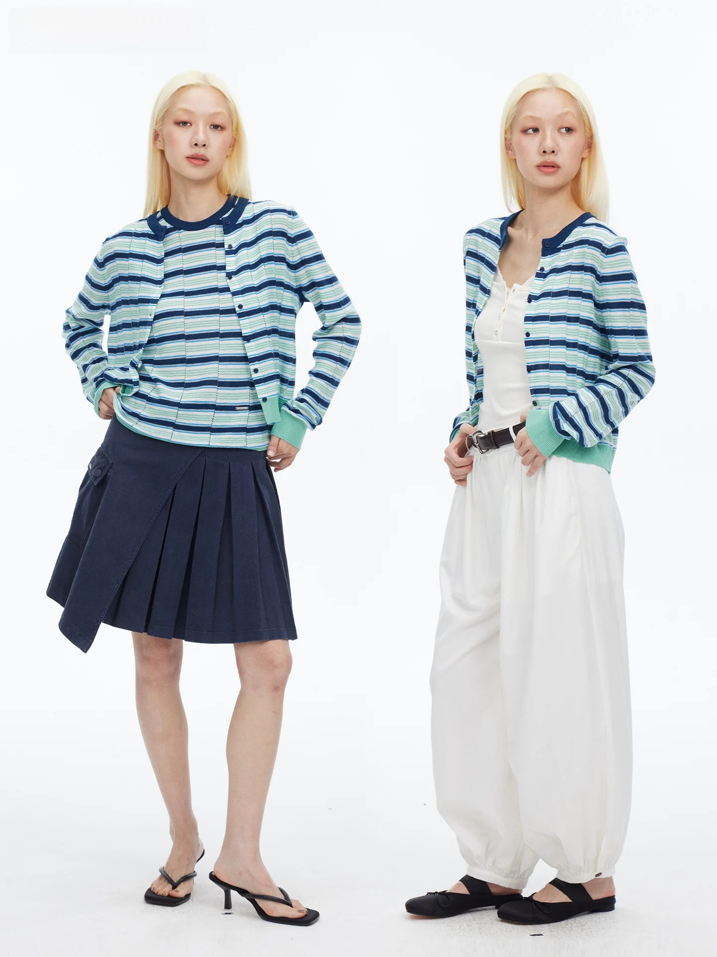 HORAHORA 26SS Spring Day Heart Woolen Knitted Hollow out Cardigan Vest Set Women's Casual Sle Regular Fit Long Sve round...
HORAHORA 26SS Spring Day Heart Woolen Knitted Hollow out Cardigan Vest Set Women's Casual Sle Regular Fit Long Sve round...