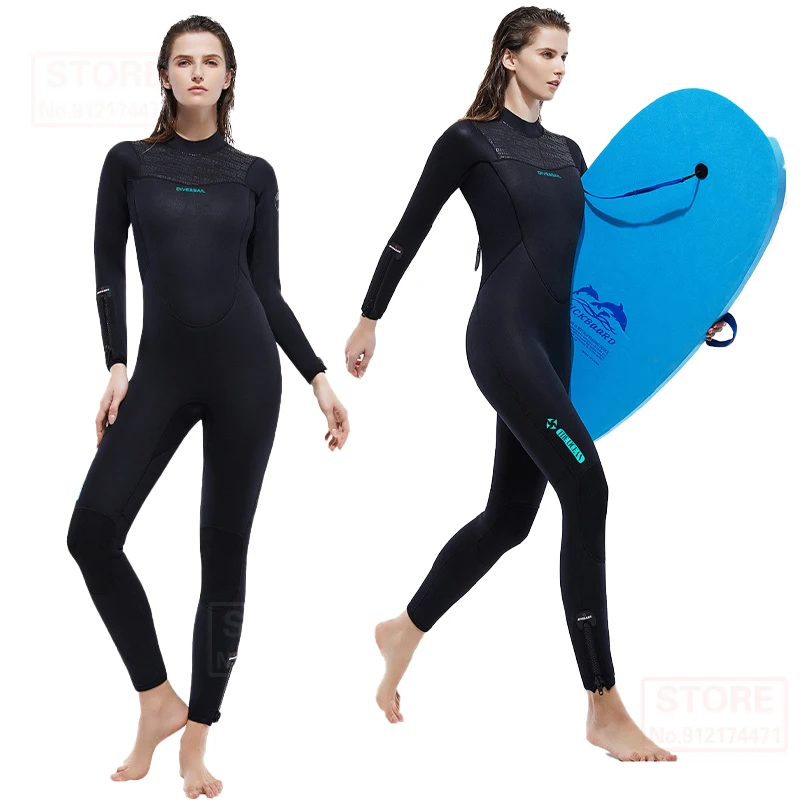 Premium 5MM Neoprene Wetsuit Women Diving Suit for Deep Scuba Diving Snorkeling Professional Wetsuit Swimming Kayaking Surf Suit
Premium 5MM Neoprene Wetsuit Women Diving Suit for Deep Scuba Diving Snorkeling Professional Wetsuit Swimming Kayaking Surf Suit