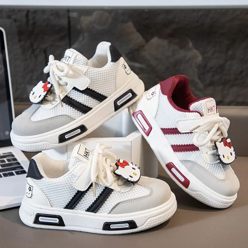 New Hello Kitty Anime Kawaii Sanrio Ins Fashion Breathable Mesh Shoes Cute Cartoon Casual Sneakers Lovely Gifts for Girls
New Hello Kitty Anime Kawaii Sanrio Ins Fashion Breathable Mesh Shoes Cute Cartoon Casual Sneakers Lovely Gifts for Girls