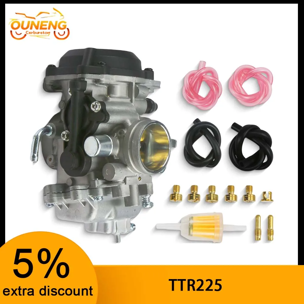 For Yamaha TTR225 TTR-225 XT225 Serow XT 225 1999-2004 5FG-14901-00-00 Motorcross Motorcycle Carburetor Dirt Pit Bike Carb
For Yamaha TTR225 TTR-225 XT225 Serow XT 225 1999-2004 5FG-14901-00-00 Motorcross Motorcycle Carburetor Dirt Pit Bike Carb