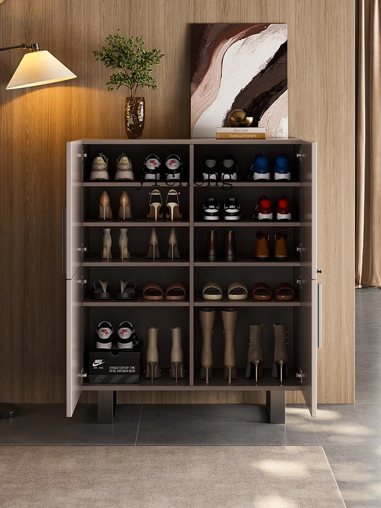 ZZ minimalist shoe cabinet household small apartment modern simple door against the wall thin storage cabinet
ZZ minimalist shoe cabinet household small apartment modern simple door against the wall thin storage cabinet