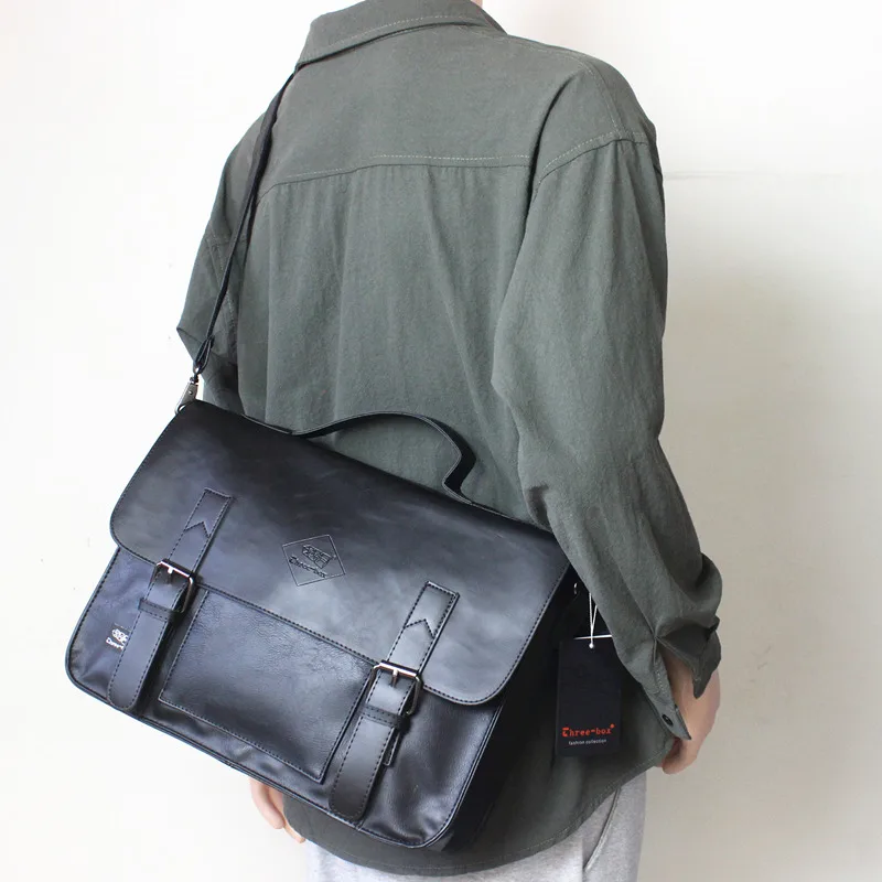 Casual Vintage Men's Shoulder Bag Handbag Women's Crossbody Bag Messenger Bag Backpack Large Trendy PU Leather Bag
Casual Vintage Men's Shoulder Bag Handbag Women's Crossbody Bag Messenger Bag Backpack Large Trendy PU Leather Bag