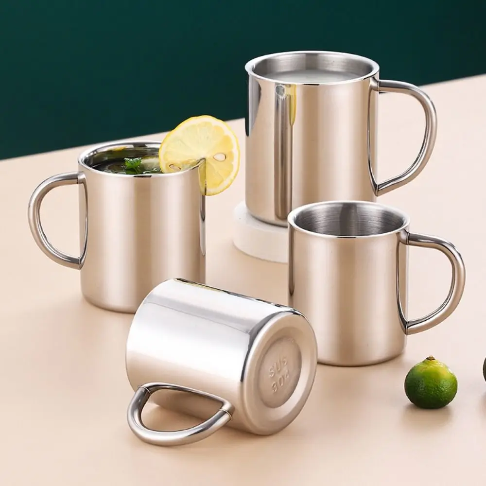 BPA Free Stainless Steel Coffee Mug Shatterproof Handle Drinking Water Cup Dishwasher Safe Double Wall Tea Cup Juice
BPA Free Stainless Steel Coffee Mug Shatterproof Handle Drinking Water Cup Dishwasher Safe Double Wall Tea Cup Juice