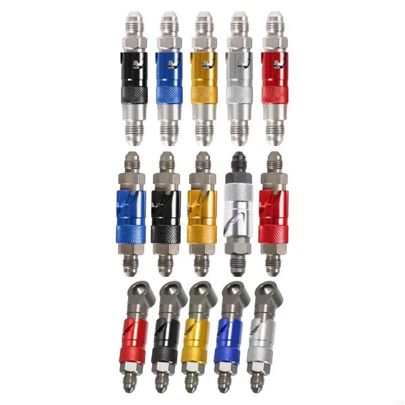 Motorcycle Aluminum Alloy AN3 Brake Caliper Quick Removal Cover Brake Line Connector Universal Suitable for CB400 CBR250
Motorcycle Aluminum Alloy AN3 Brake Caliper Quick Removal Cover Brake Line Connector Universal Suitable for CB400 CBR250