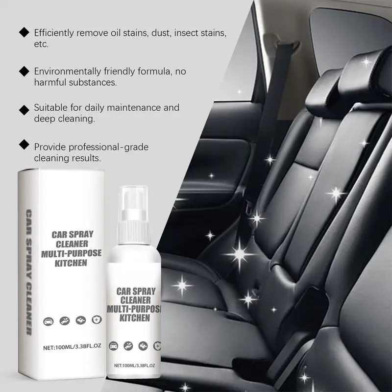 Interior Car Cleaner Spray Interior Car Glass Stain Cleaner Multifunctional Interior Glass Film Oil Cleaner Car Windshield
Interior Car Cleaner Spray Interior Car Glass Stain Cleaner Multifunctional Interior Glass Film Oil Cleaner Car Windshield