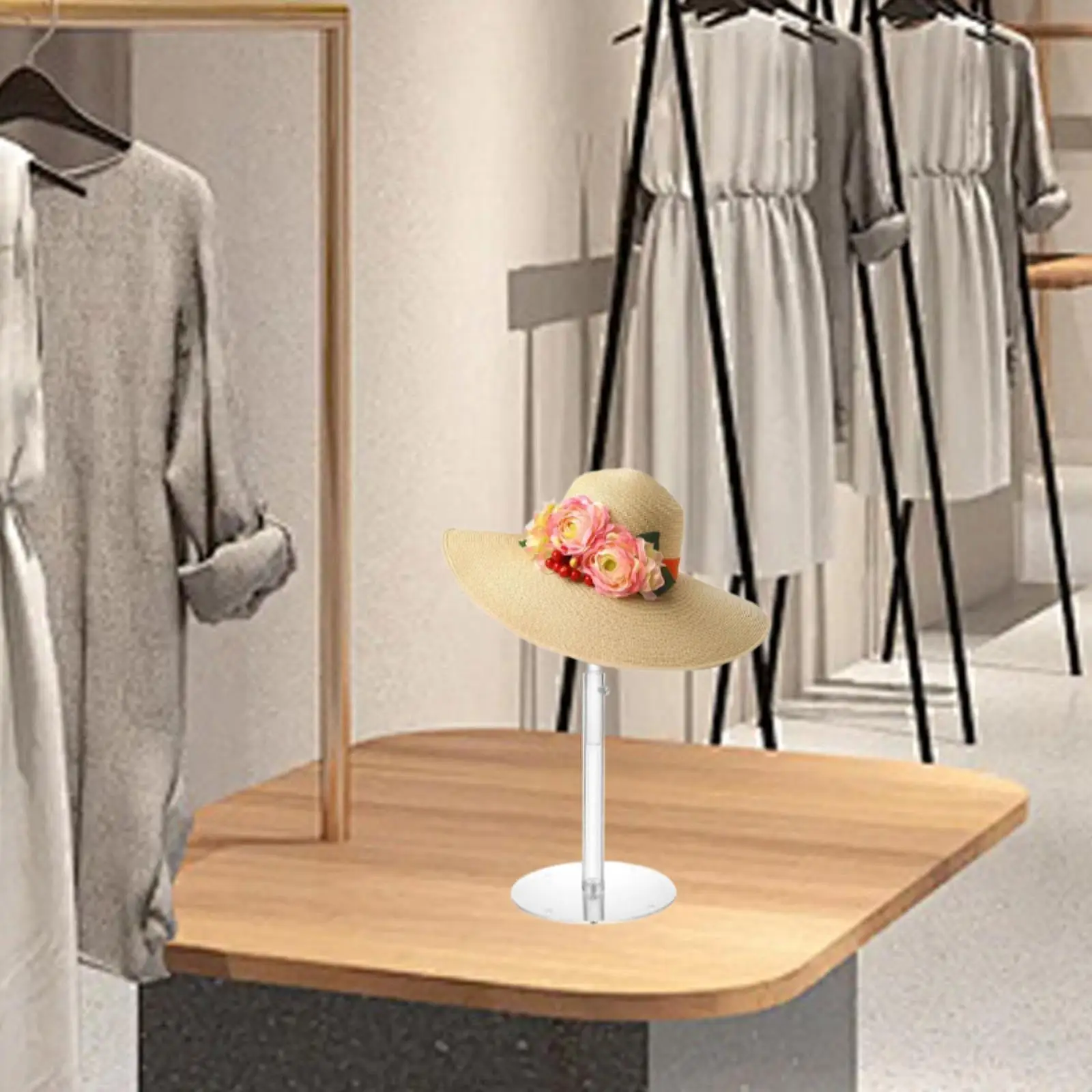 Acrylic Hat Stand Transparent Jewelry Display Hat Holder for Hat Toupee Wig
Acrylic Hat Stand Transparent Jewelry Display Hat Holder for Hat Toupee Wig