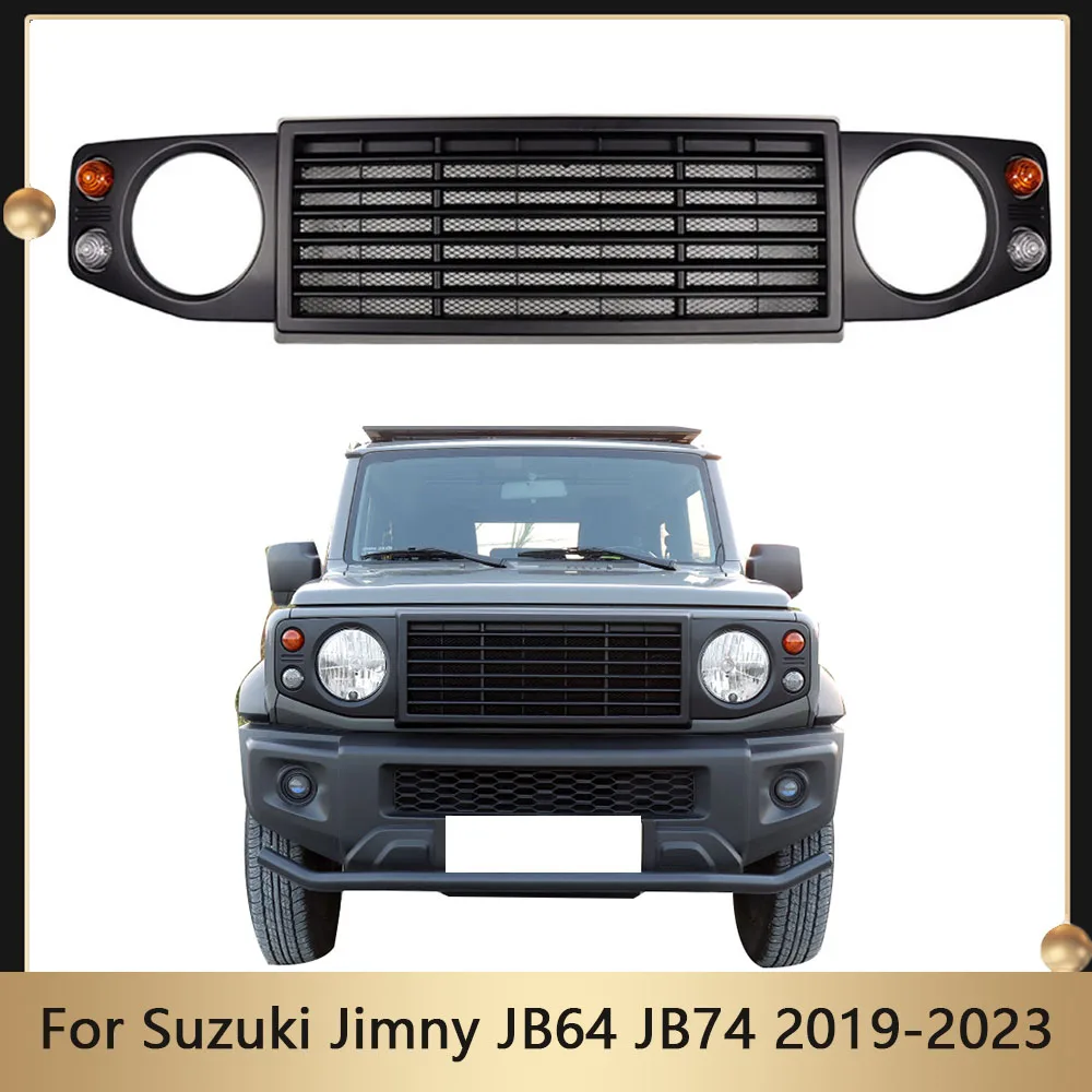 Defender Style For Suzuki Jimny JB64 JB74 2019-2023 Car Grill Mesh Racing Grills Auto Kidney Front Grille Cover Car Accessories
Defender Style For Suzuki Jimny JB64 JB74 2019-2023 Car Grill Mesh Racing Grills Auto Kidney Front Grille Cover Car Accessories