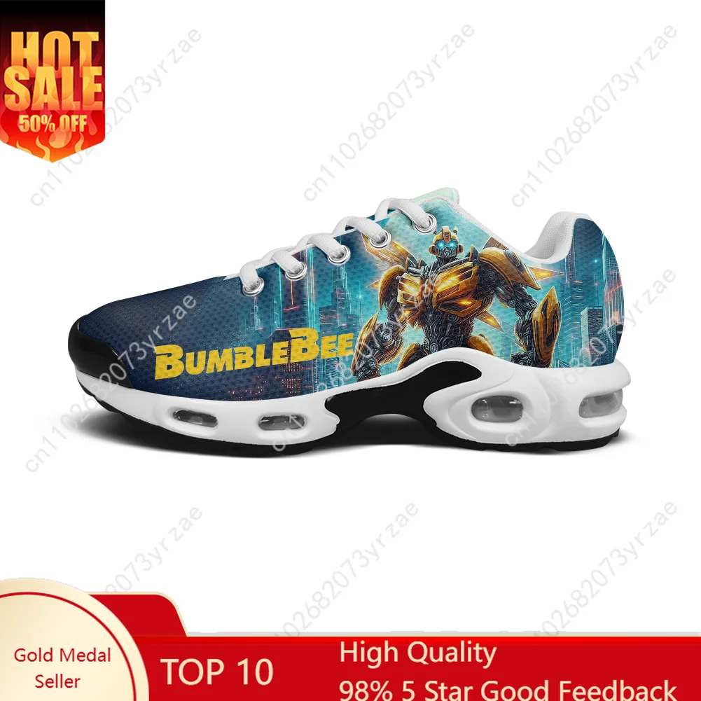 Bumblebee Air Cushion Sneakers Mens Womens Hiking Running Shoes Fashion Comfortable Sneaker Custom Shoe
Bumblebee Air Cushion Sneakers Mens Womens Hiking Running Shoes Fashion Comfortable Sneaker Custom Shoe