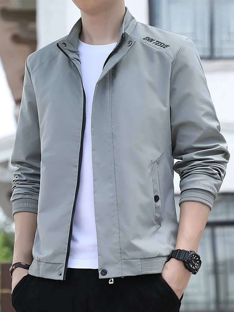 Casual Pilot Jaet Men's Spring Autumn New Sle Versatile Leisure Faion Brand Stand Collar Zipper Closure Long Sve Sli...
Casual Pilot Jaet Men's Spring Autumn New Sle Versatile Leisure Faion Brand Stand Collar Zipper Closure Long Sve Sli...