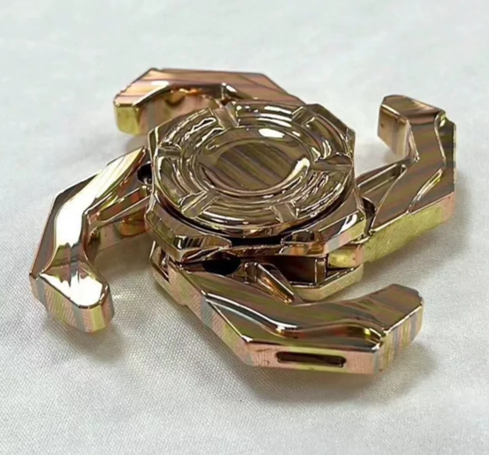 Used EDC HOPE Studio Lan Swastika mokume spinner Fingertip gyroscope Decompression toys
Used EDC HOPE Studio Lan Swastika mokume spinner Fingertip gyroscope Decompression toys