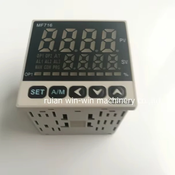 Plastic Film Blowing Machine Bag Making Machine MF716 MF716-621 K Type Digital Temperature Controller 72mmx72mm
Plastic Film Blowing Machine Bag Making Machine MF716 MF716-621 K Type Digital Temperature Controller 72mmx72mm