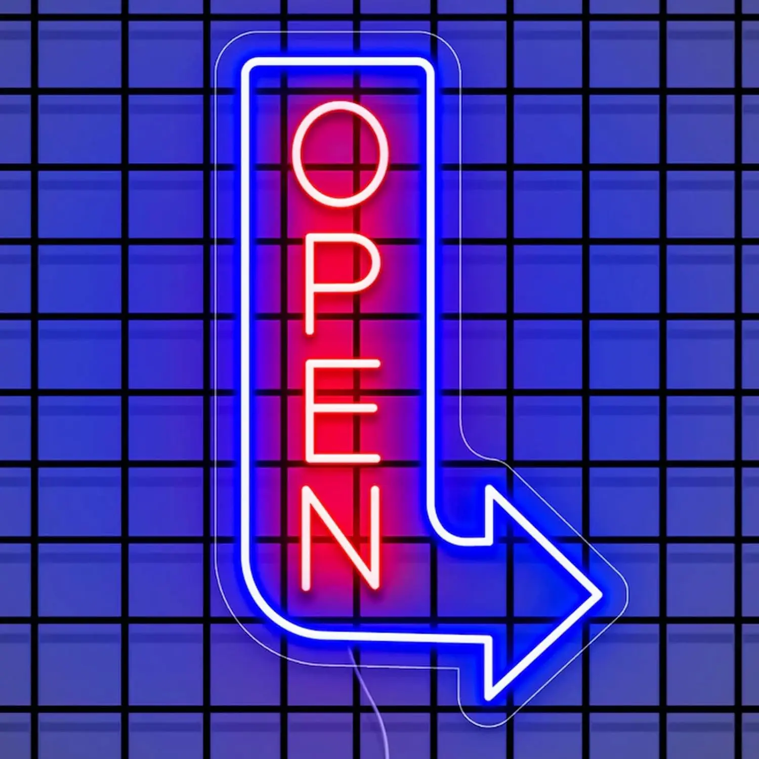Open Neon Outdoor Vertical Arrow Neon Sign 30inch Waterproof Custom Shop Sign Lights, Direction Light, Advertising Lamp Art LED
Open Neon Outdoor Vertical Arrow Neon Sign 30inch Waterproof Custom Shop Sign Lights, Direction Light, Advertising Lamp Art LED