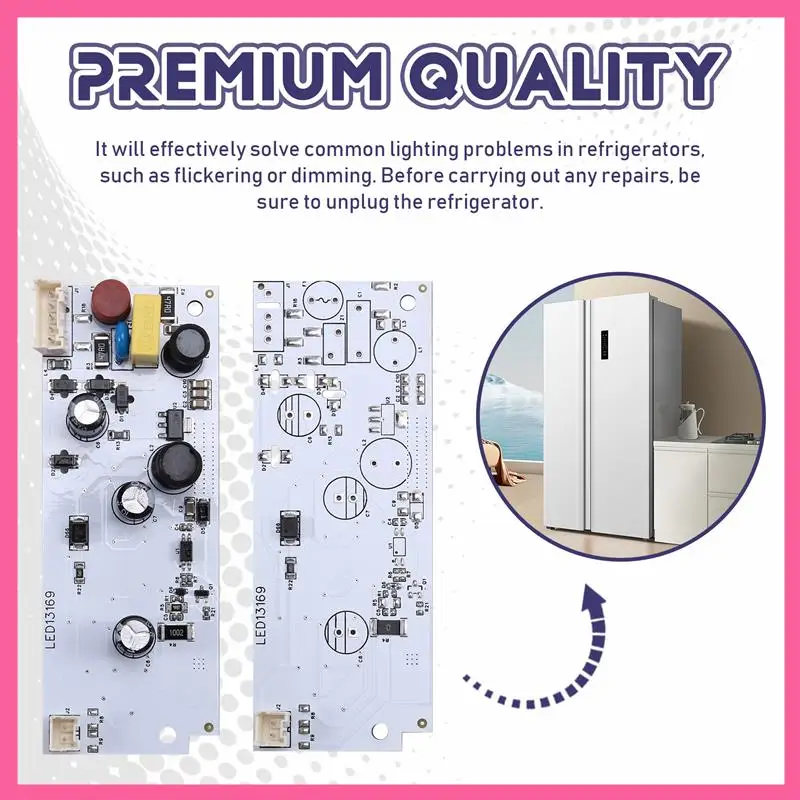 3 Pcs Refrigerators LED Light Kit W10515058 W10515057 Led Lamp Driver For Whirlpool Kenmore Maytag Kitchenaid
3 Pcs Refrigerators LED Light Kit W10515058 W10515057 Led Lamp Driver For Whirlpool Kenmore Maytag Kitchenaid