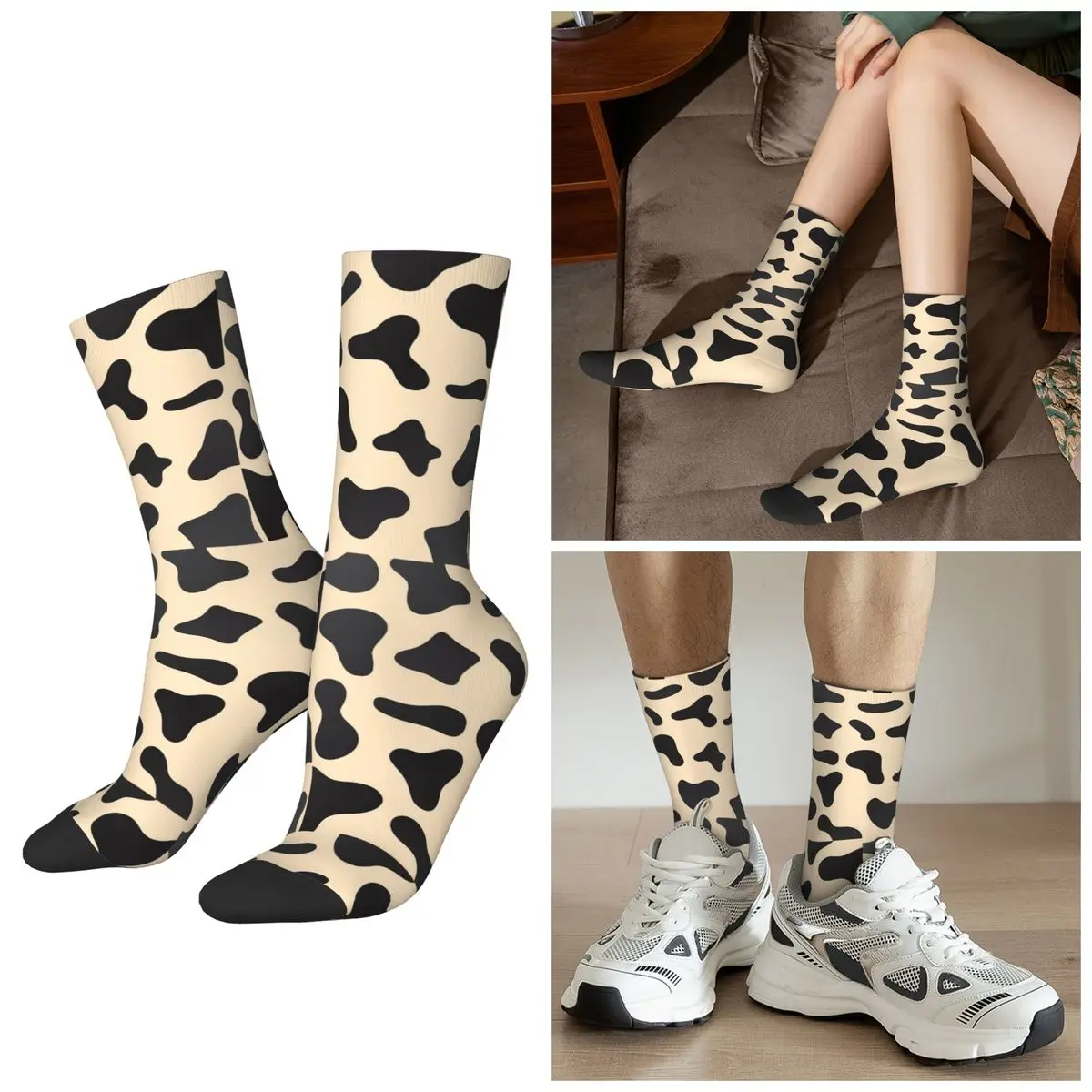 All Seasons Cow Print Cartoon Animal Pattern Socks Harajuku Crew Socks High Quality Stockings for Unisex Valentine's Day Gifts
All Seasons Cow Print Cartoon Animal Pattern Socks Harajuku Crew Socks High Quality Stockings for Unisex Valentine's Day Gifts