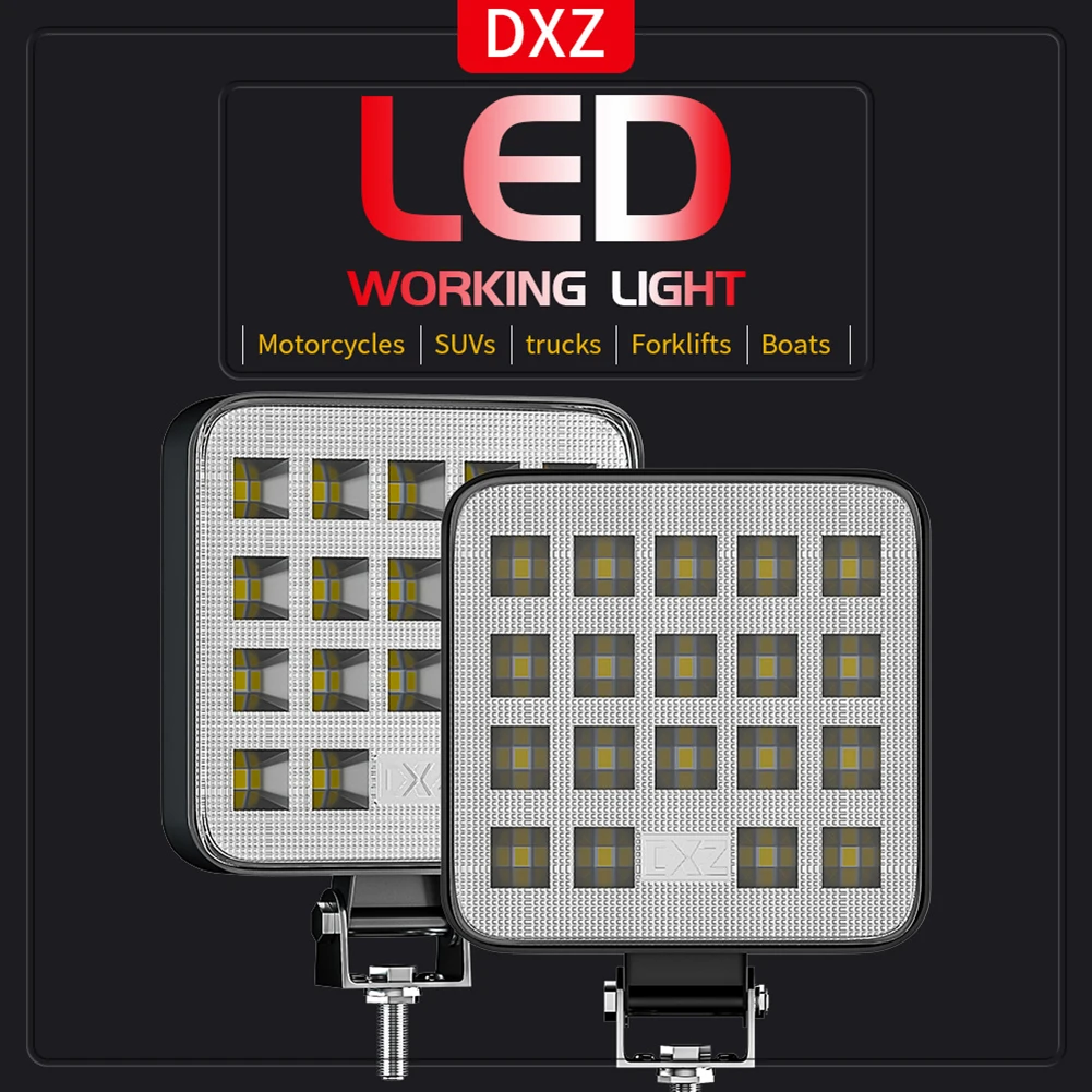 1PCS/2PCS Waterproof 57W 19 LED Work Light Flood Beam Bar Car SUV ATV Square Off-road Lamp
1PCS/2PCS Waterproof 57W 19 LED Work Light Flood Beam Bar Car SUV ATV Square Off-road Lamp