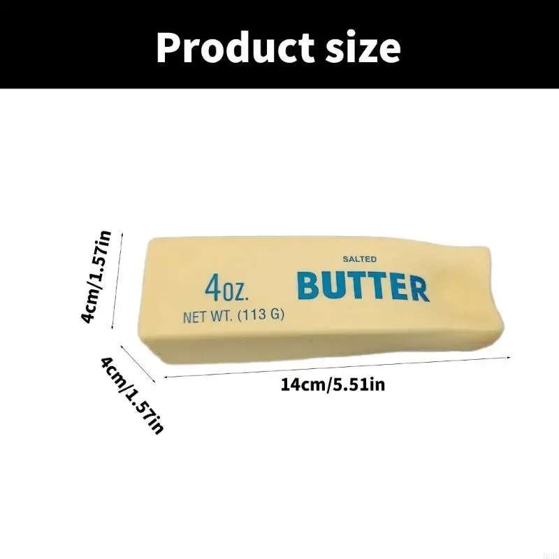 76HF Novelty Butter Yellow Soft Bounce Butter Figurine Squeeze Toy Novelty Gag Table Toy Decompressing Pinch Stress Toy
76HF Novelty Butter Yellow Soft Bounce Butter Figurine Squeeze Toy Novelty Gag Table Toy Decompressing Pinch Stress Toy
