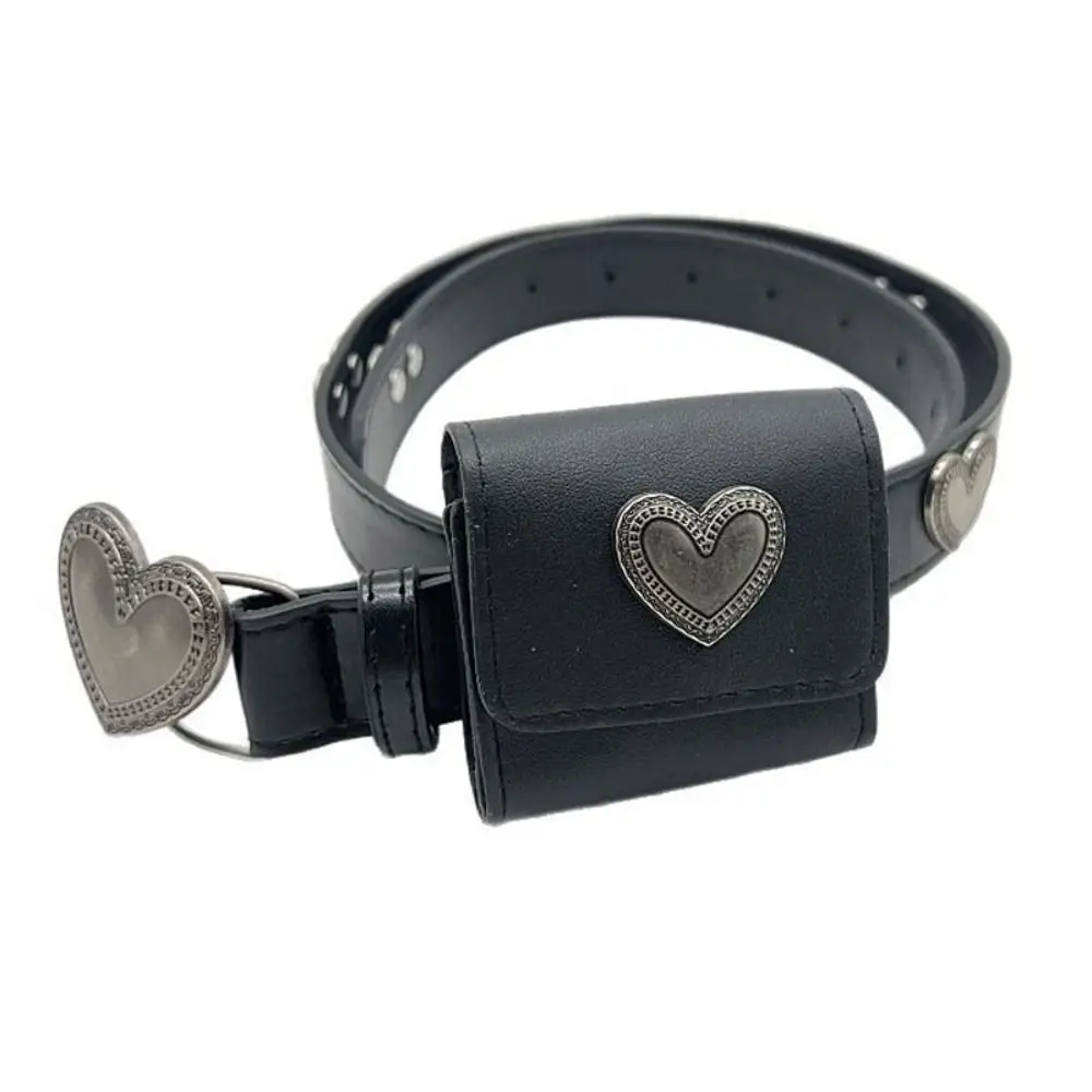 Personal Leather Gothic Heart Belt Adjustable Black Square Love Waist Bag Vintage Punk Style Retro Buckle Belts Unisex
Personal Leather Gothic Heart Belt Adjustable Black Square Love Waist Bag Vintage Punk Style Retro Buckle Belts Unisex