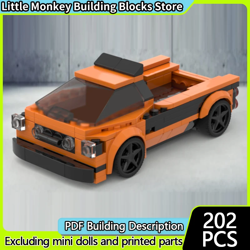 Speed Racing Car Model MOC Building Bricks Orange Pickup Truck Modular Technology Children Holiday Gifts Assemble Toys Suit
Speed Racing Car Model MOC Building Bricks Orange Pickup Truck Modular Technology Children Holiday Gifts Assemble Toys Suit