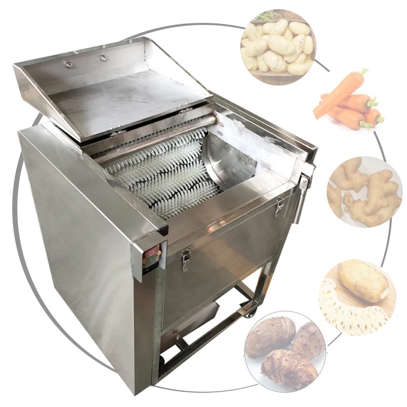 Potato Washing Peeling Machine Commercial Automatic Peeling Machine Automatic Hair Roller Roller Brush Cleaning Equipment
Potato Washing Peeling Machine Commercial Automatic Peeling Machine Automatic Hair Roller Roller Brush Cleaning Equipment