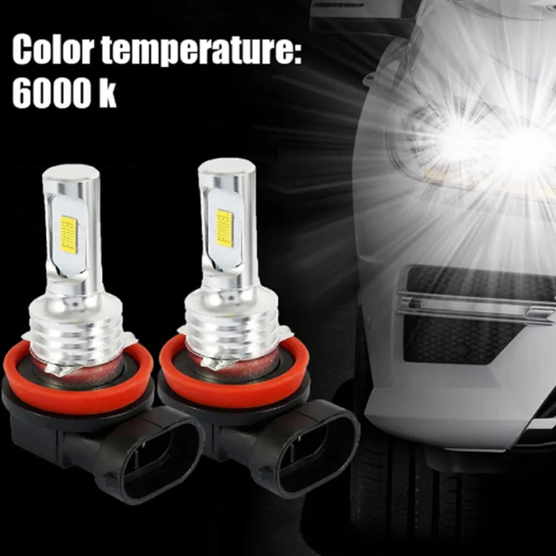 80 Вт противотуманные фары автомобиля светодиодные фары автомобильные сигнальные фары 2 шт. 6000K белый свет дальнего/лучевого света автомобильные аксессуары для H9 H8 H11
80 Вт противотуманные фары автомобиля светодиодные фары автомобильные сигнальные фары 2 шт. 6000K белый свет дальнего/лучевого света автомобильные аксессуары для H9 H8 H11