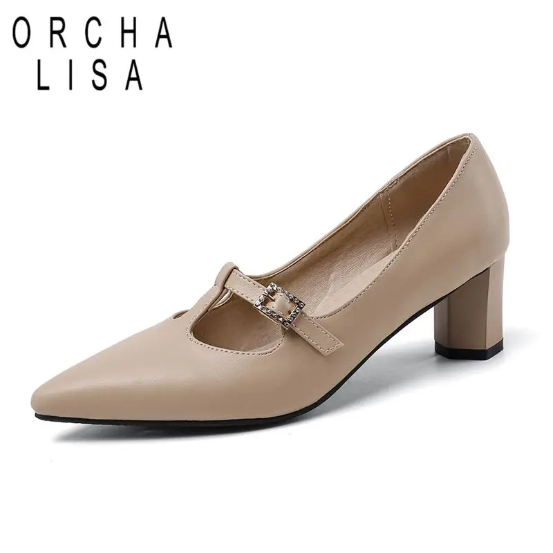 ORCHA LISA 2025 Office Lady Pumps Pointed Toe Block Heels 5.5cm Slip On Crystal T-Strap Plus Size 46 47 48 Fashion Dating Shoes
ORCHA LISA 2025 Office Lady Pumps Pointed Toe Block Heels 5.5cm Slip On Crystal T-Strap Plus Size 46 47 48 Fashion Dating Shoes