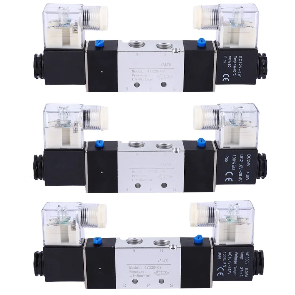 4V220-08 1/4 "впускной выход 1/8" выхлопной пневматический электромагнитный воздушный клапан 2-позиционный 5-ходовой 4V220-08 электромагнитный клапан электромагнитный воздушный клапан
4V220-08 1/4 "впускной выход 1/8" выхлопной пневматический электромагнитный воздушный клапан 2-позиционный 5-ходовой 4V220-08 электромагнитный клапан электромагнитный воздушный клапан