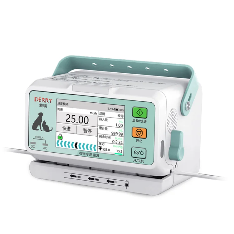 Derry PetCare U6 Vet Small Animal Medical Portable Veterinary Infusion Pump VET Veterinary Surgical Equipment
Derry PetCare U6 Vet Small Animal Medical Portable Veterinary Infusion Pump VET Veterinary Surgical Equipment