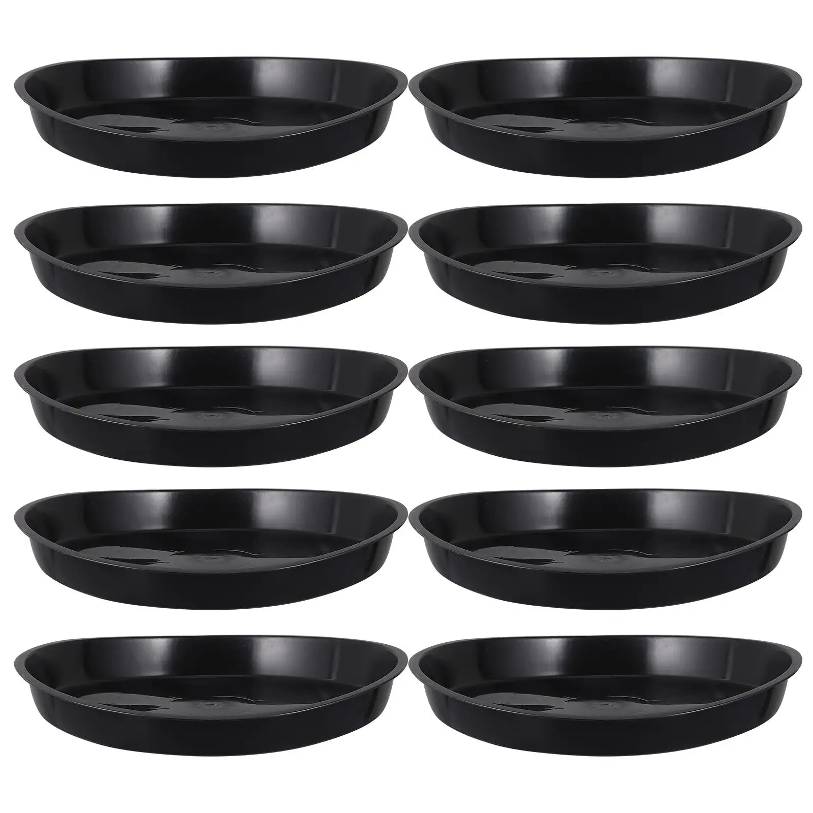 10 Pcs Black PB300 Flowerpot Trays Planters Base Bottom Pads Planter Stand Dish Storage Stackable Premium
10 Pcs Black PB300 Flowerpot Trays Planters Base Bottom Pads Planter Stand Dish Storage Stackable Premium