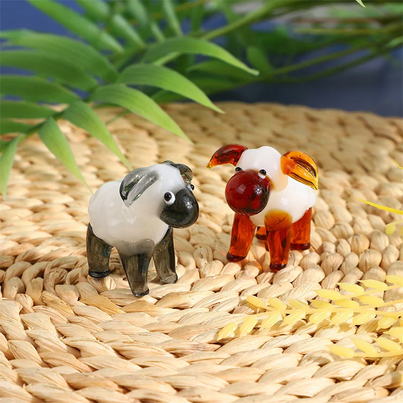 Small Sheep Mianyang Ornament Mini Animal Desktop Decoration High end Handmade Glass Crafts
Small Sheep Mianyang Ornament Mini Animal Desktop Decoration High end Handmade Glass Crafts