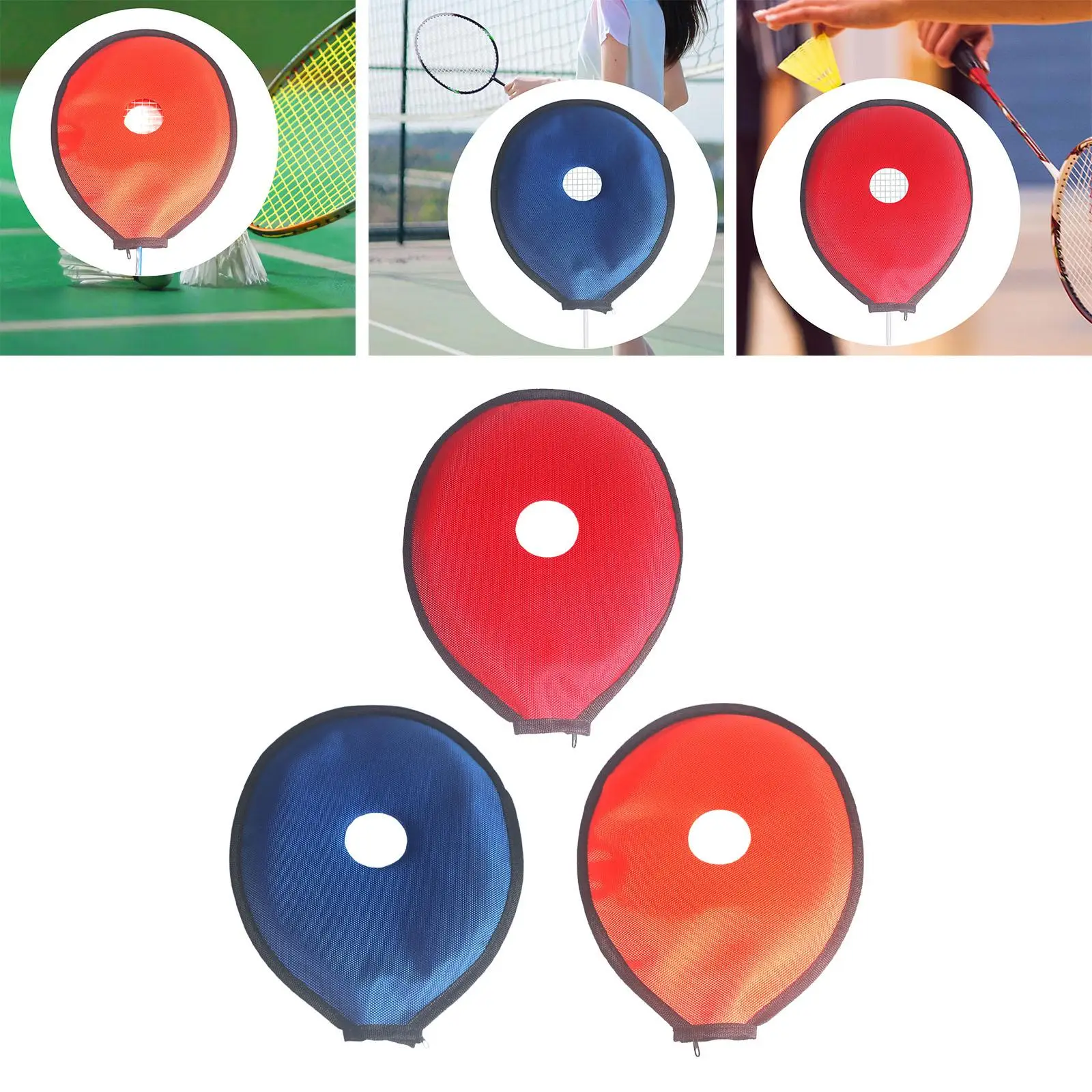 Badminton Racquet Head Cover,Racquet Sleeves Hitting Supplies Accessories Badminton Resistance Cover,for Indoor Outdoor Games
Badminton Racquet Head Cover,Racquet Sleeves Hitting Supplies Accessories Badminton Resistance Cover,for Indoor Outdoor Games
