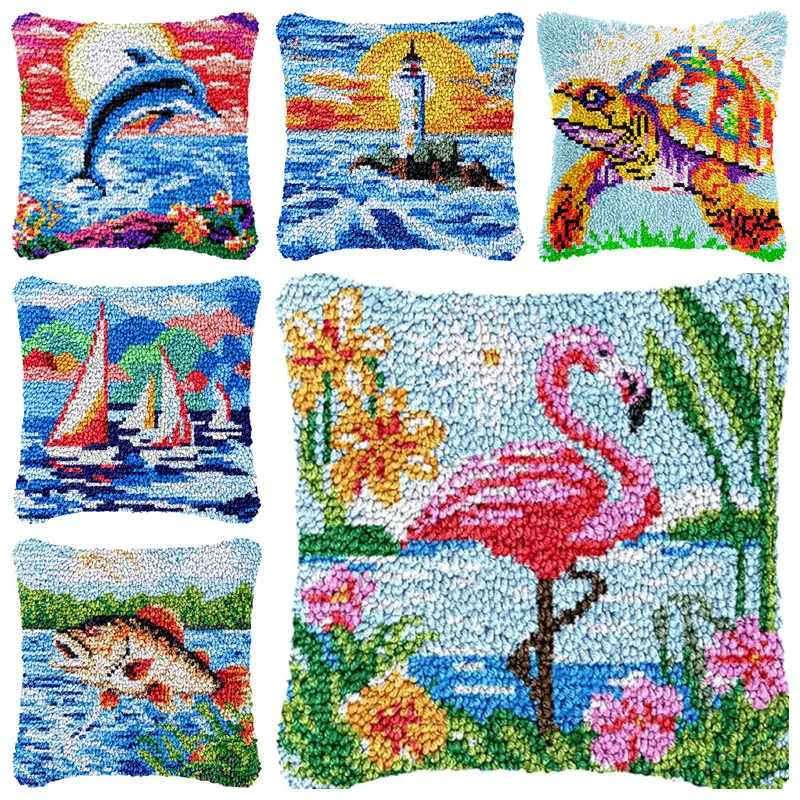 Animal Series Latch Hook Pillow Diy Embroidery Kit Carpet Pillow Embroidery Latch Hook Kits Carpet Smyrna Package
Animal Series Latch Hook Pillow Diy Embroidery Kit Carpet Pillow Embroidery Latch Hook Kits Carpet Smyrna Package
