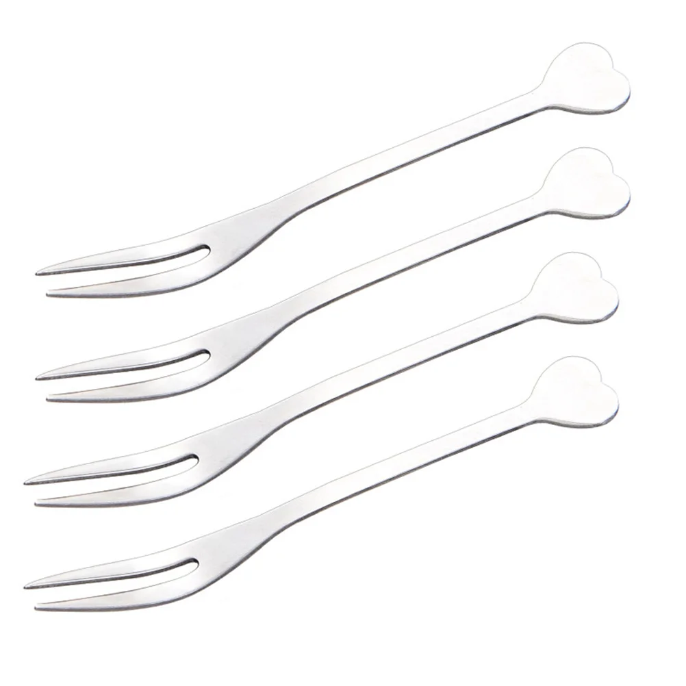 20Pcs Heart Shape Stainless Steel Fruit Forks Mini Dessert Tines Forks for Party Wedding Home Restaurant Reusable Fruit Picks
20Pcs Heart Shape Stainless Steel Fruit Forks Mini Dessert Tines Forks for Party Wedding Home Restaurant Reusable Fruit Picks