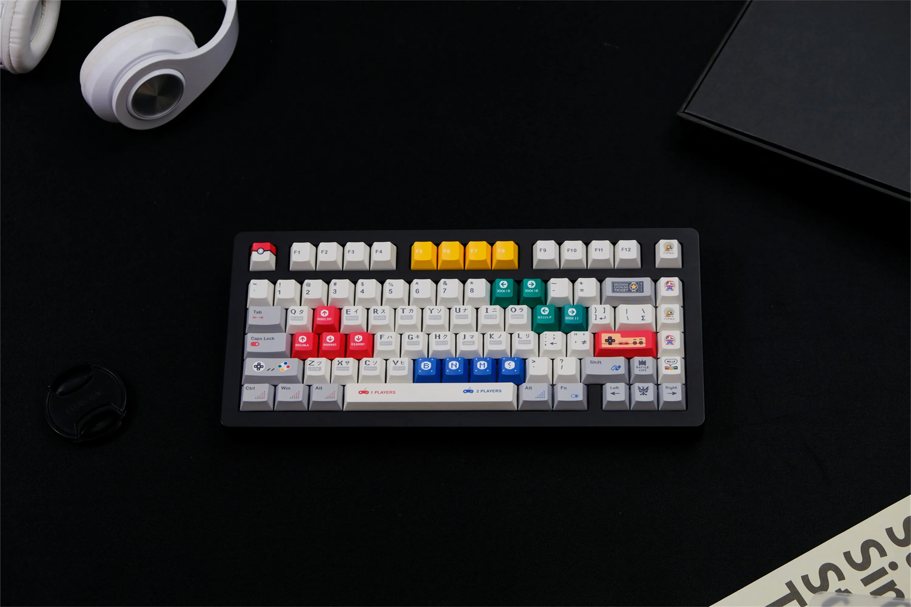 GMK Retro Gaming Keycaps 151 Keys PBT Material Cherry Profile DYE-SUB Keycaps For MX Switch Mechanical Keyboard ISO ANSI Layou
GMK Retro Gaming Keycaps 151 Keys PBT Material Cherry Profile DYE-SUB Keycaps For MX Switch Mechanical Keyboard ISO ANSI Layou