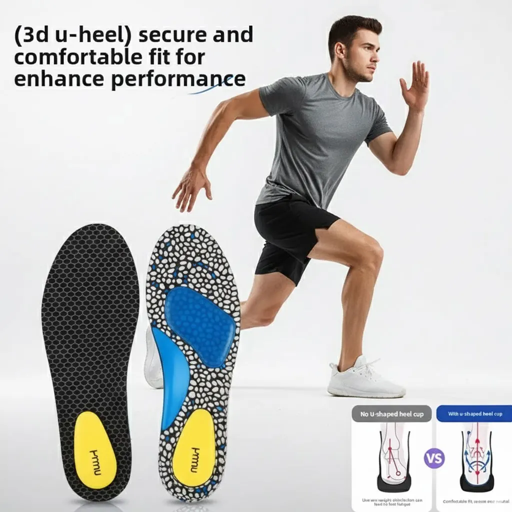 3A Antibacterial Sports Insoles: Breathable Sweat-Absorbing Deodorant Pads for Running, Basketball & Badminton
3A Antibacterial Sports Insoles: Breathable Sweat-Absorbing Deodorant Pads for Running, Basketball & Badminton