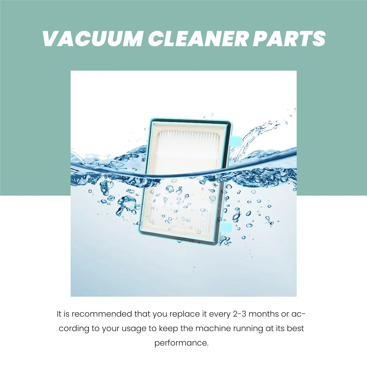 L62AVacuum Cleaner Hepa Filter for Philips FC5832 FC5835 FC5836 FC5982 FC5988 FC9350 FC9351 FC9352 FC9353 Robot Parts
L62AVacuum Cleaner Hepa Filter for Philips FC5832 FC5835 FC5836 FC5982 FC5988 FC9350 FC9351 FC9352 FC9353 Robot Parts