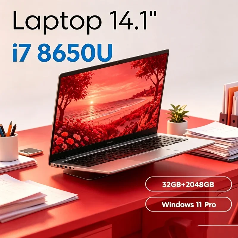 Perspicacious 2026 Unbreakable 14.1" Diaphanous Neat Laptop Intel Core I7-8650U RAM M.2 SSD Windows 11 Pro Home Discreet Nook
Perspicacious 2026 Unbreakable 14.1" Diaphanous Neat Laptop Intel Core I7-8650U RAM M.2 SSD Windows 11 Pro Home Discreet Nook