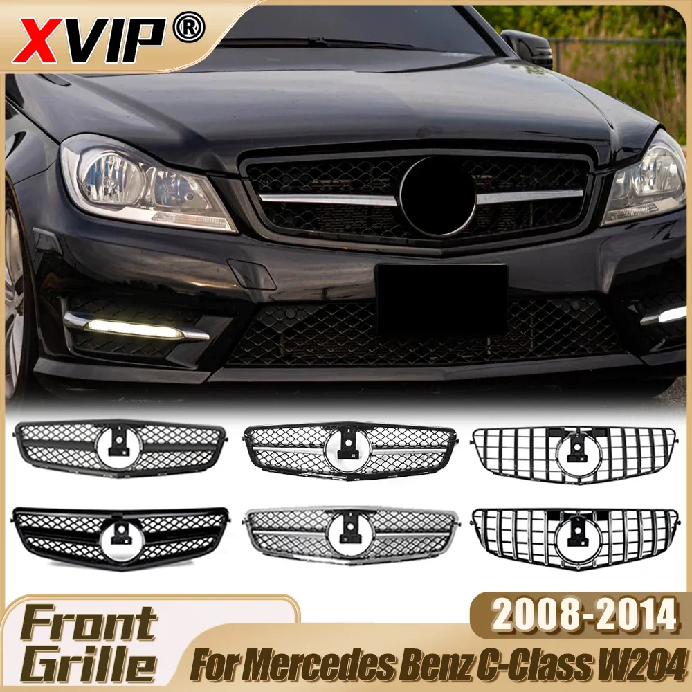 XVIP Perfect Match Chrome Silver Diamonds Style Front Bumper Grille For Mercedes Benz C-Class W204 C200 C250 C300 2008-2014 Mesh
XVIP Perfect Match Chrome Silver Diamonds Style Front Bumper Grille For Mercedes Benz C-Class W204 C200 C250 C300 2008-2014 Mesh