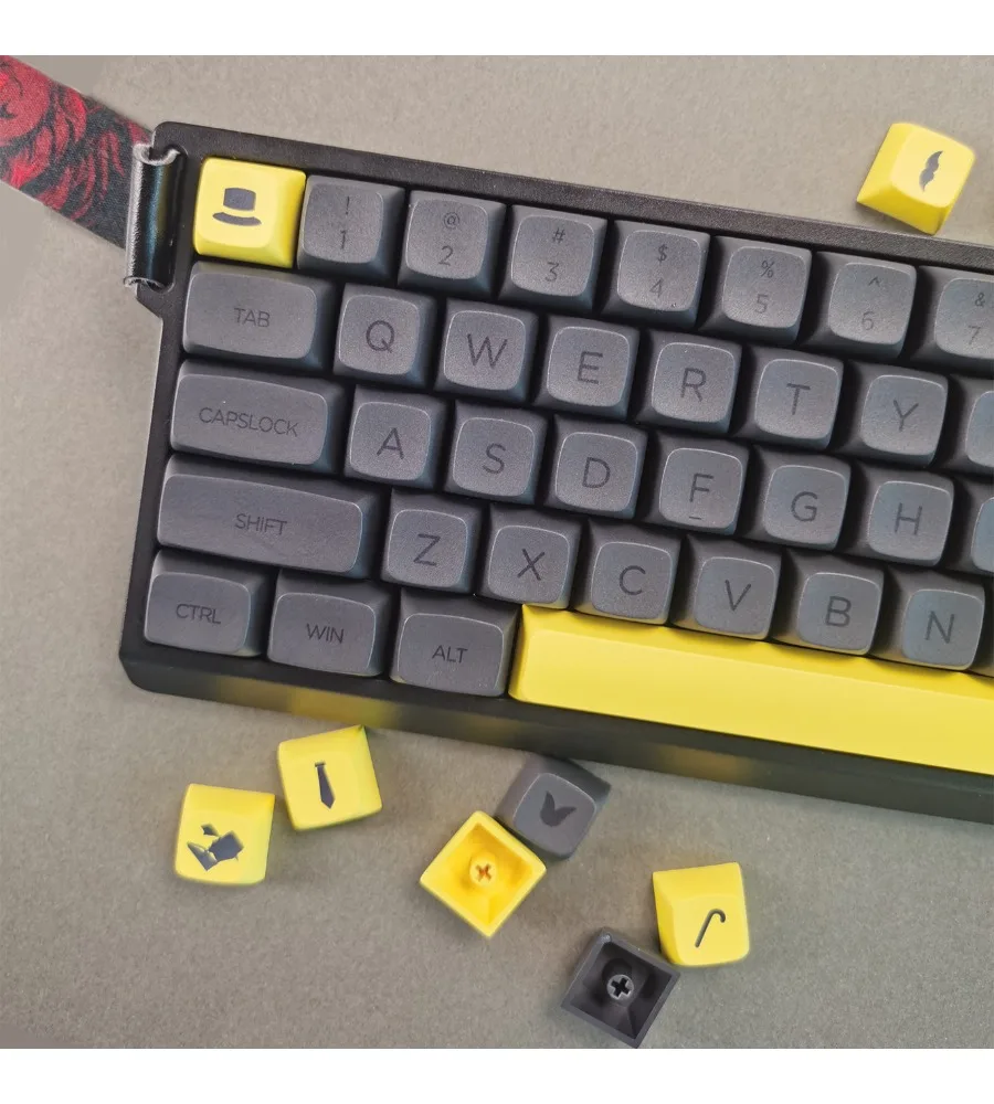 Keycap 64 68 75 87 98 104 Fully compatible with XDA Height Gentleman's PBT Sublimation
Keycap 64 68 75 87 98 104 Fully compatible with XDA Height Gentleman's PBT Sublimation
