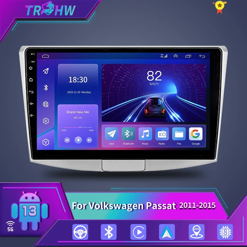 Android 13 Car Radio For VW Volkswagen Passat 7 B7 CC 2010-2015 Multimedia Video Player 2Din Carplay Auto Stereo Autoradio DVD
Android 13 Car Radio For VW Volkswagen Passat 7 B7 CC 2010-2015 Multimedia Video Player 2Din Carplay Auto Stereo Autoradio DVD