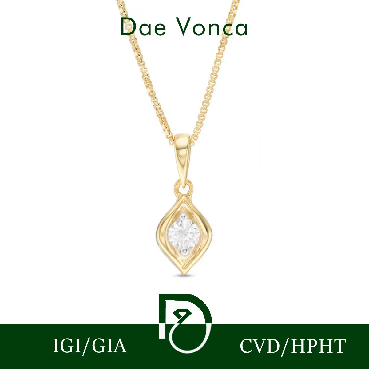 Solitaire Diamond Pendant Charm 14K Yellow Gold Round Lab Grown Diamond Marquise Frame Diamond Necklace Jewelry Gift For Women
Solitaire Diamond Pendant Charm 14K Yellow Gold Round Lab Grown Diamond Marquise Frame Diamond Necklace Jewelry Gift For Women