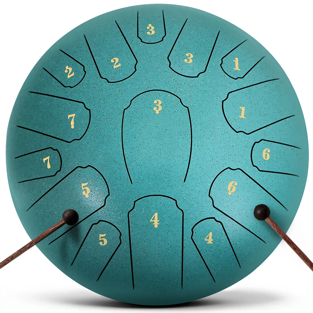 Steel Tongue Drum 12Inche 15 Note Steel Drums Rain Chime,Raindrop Drum,Rain Drum for Outside Garden Yoga/Meditation Percussion I
Steel Tongue Drum 12Inche 15 Note Steel Drums Rain Chime,Raindrop Drum,Rain Drum for Outside Garden Yoga/Meditation Percussion I