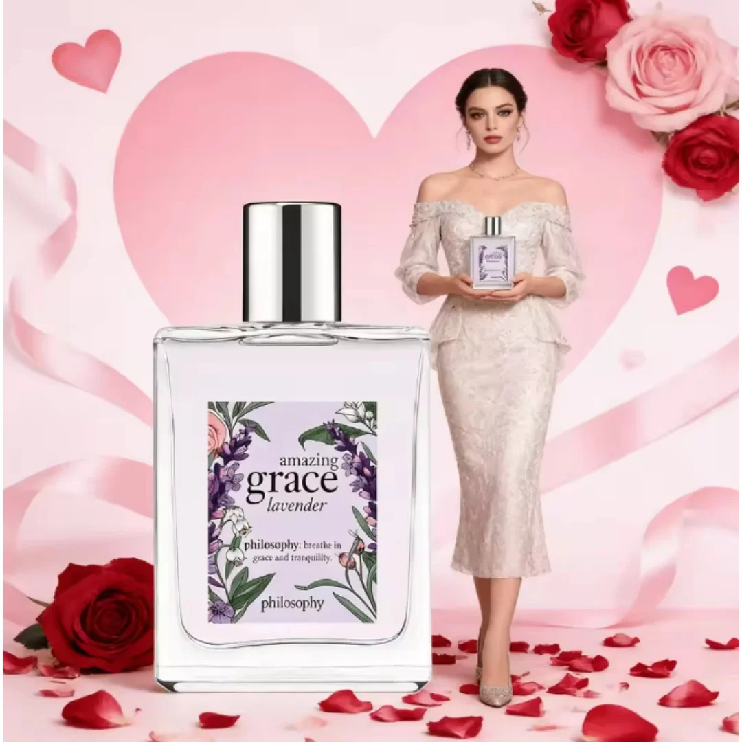 Philosophy amazing grace lavender eau de toilette - delicate & enchanting women's perfume - with notes of berries & musk - long
Philosophy amazing grace lavender eau de toilette - delicate & enchanting women's perfume - with notes of berries & musk - long