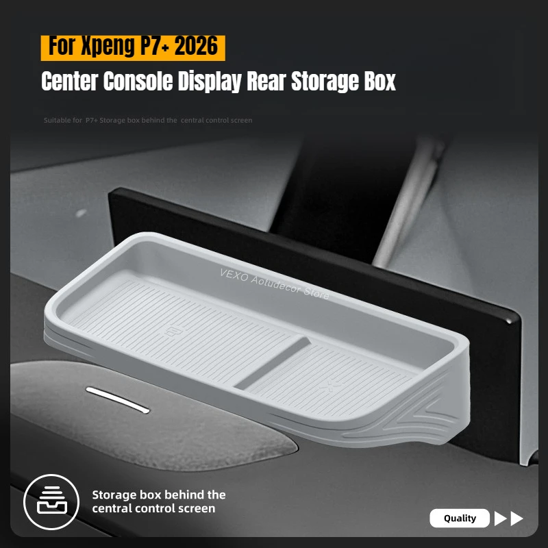 For Xpeng P7+ 2026 Car Behind Dashboard Tray Box Center Console Front Display Storage Box Hidden Screen Organizer Accessories
For Xpeng P7+ 2026 Car Behind Dashboard Tray Box Center Console Front Display Storage Box Hidden Screen Organizer Accessories